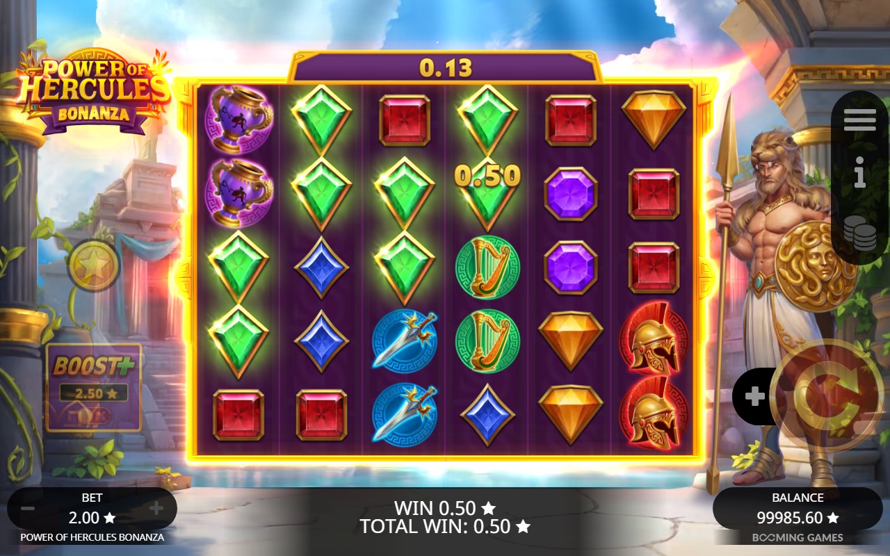 Power of Hercules Bonanza skärmbild — win