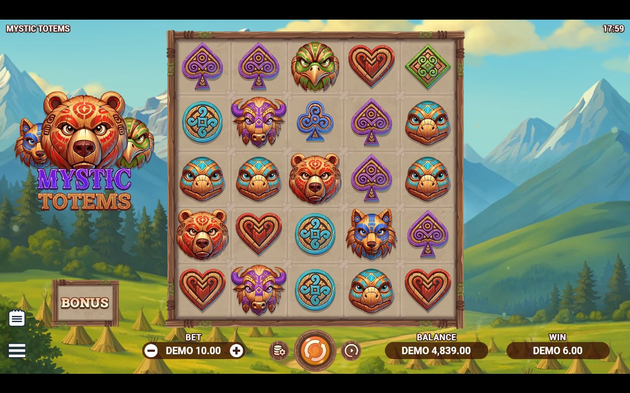 Mystic Totems skärmbild — win