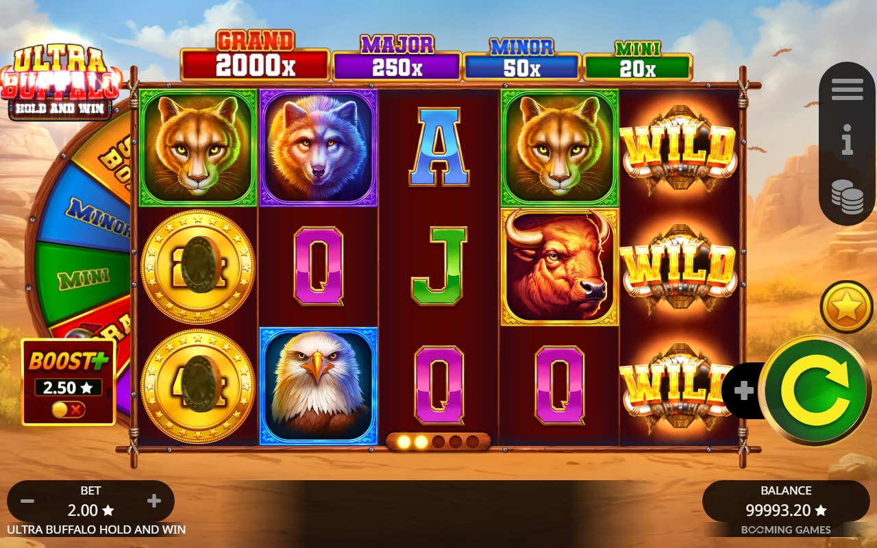 Ultra Buffalo Hold and Win skärmbild — win