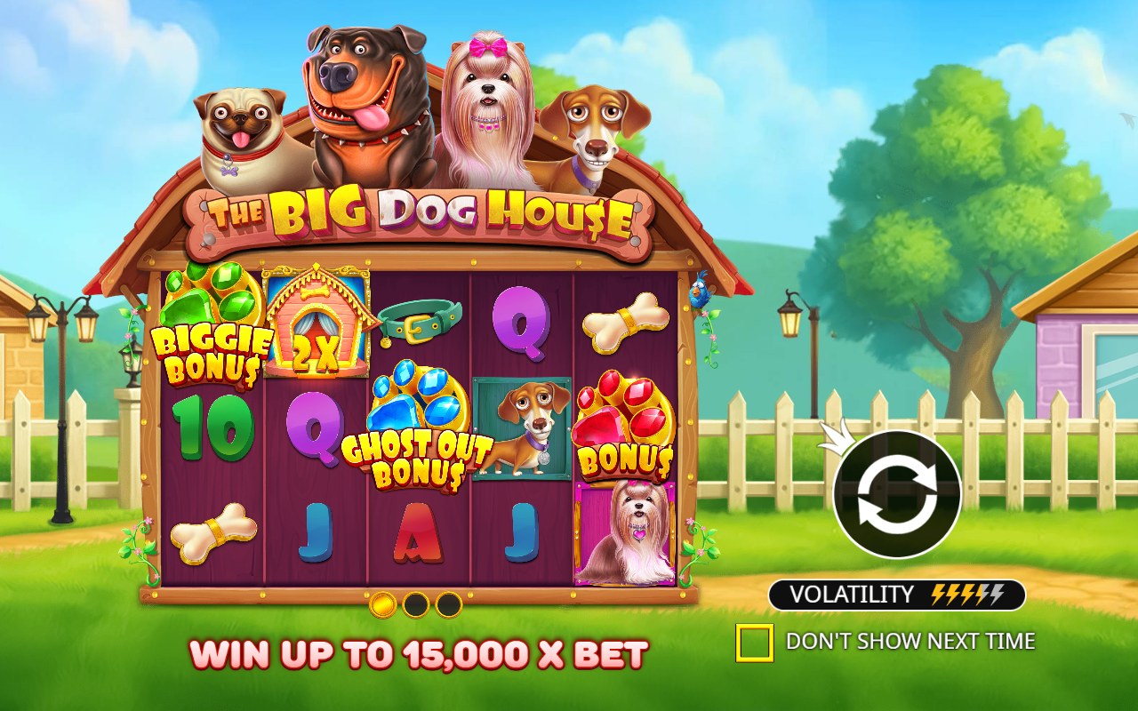The Big Dog House skärmbild — spin