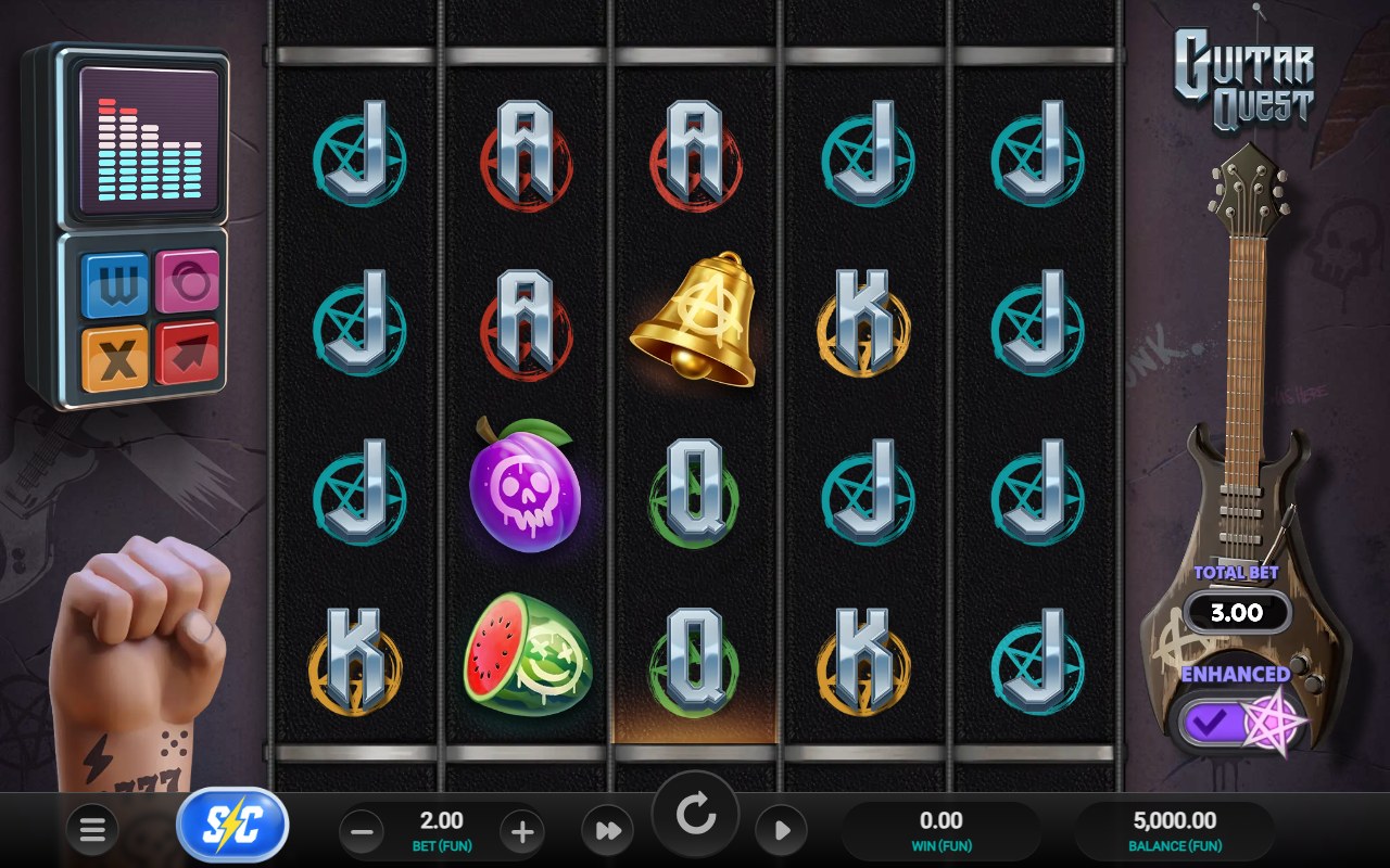 Guitar Quest skärmbild — bonus