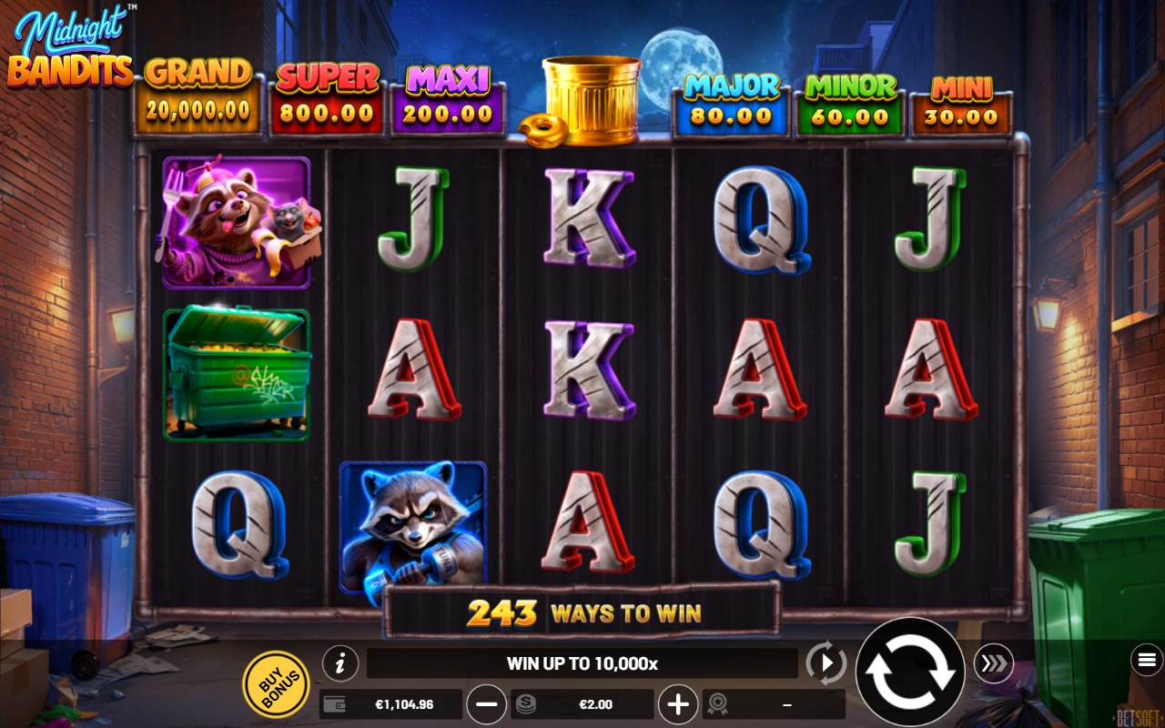 Midnight Bandits skärmbild — win