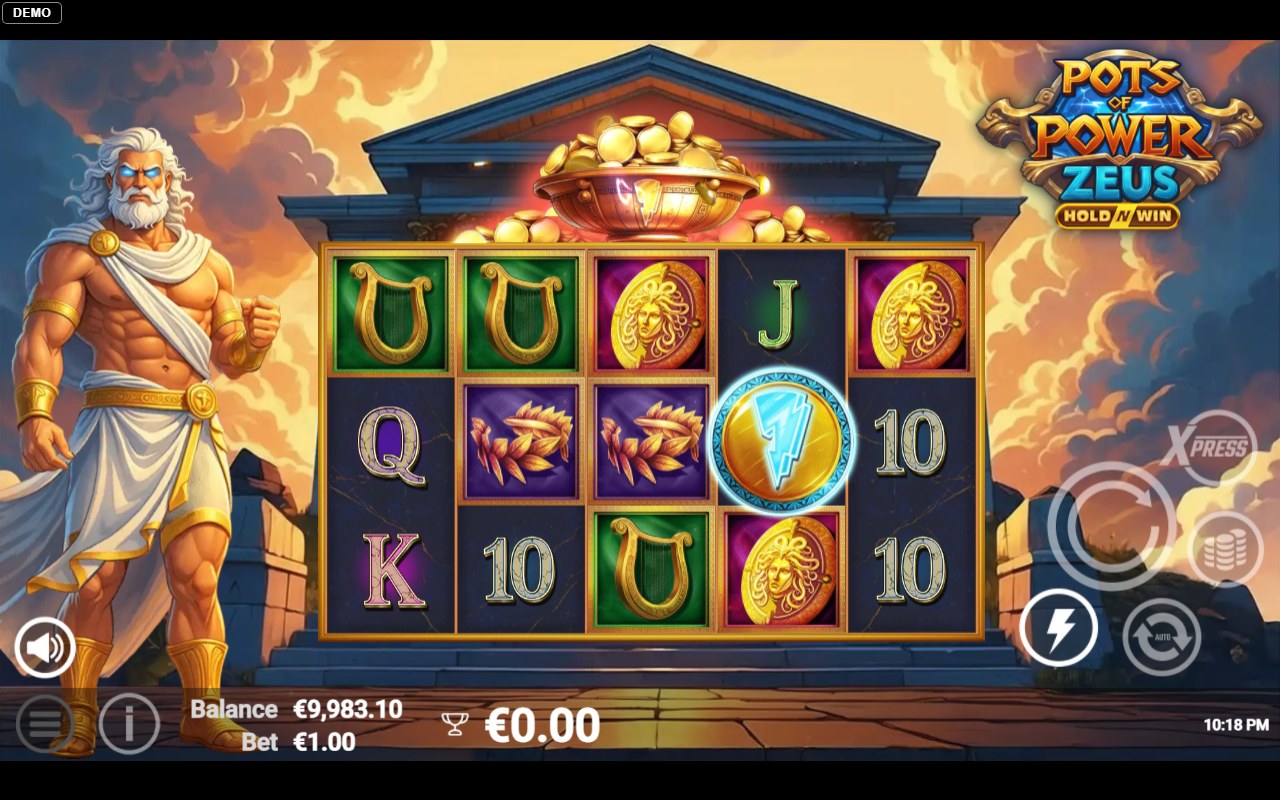 Pots of Power: Zeus skärmbild — win