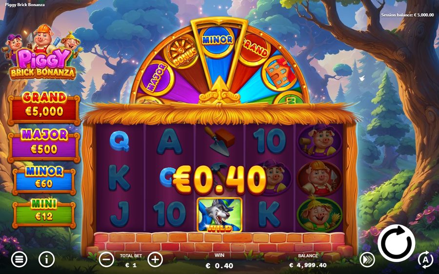 Piggy Brick Bonanza skärmbild — win