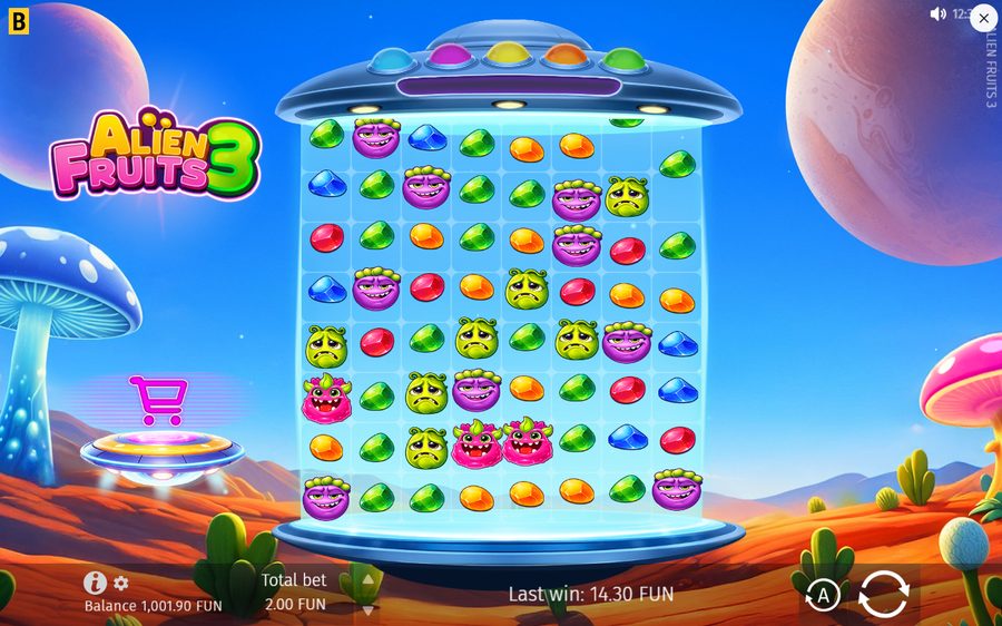 Alien Fruits 3 skärmbild — win