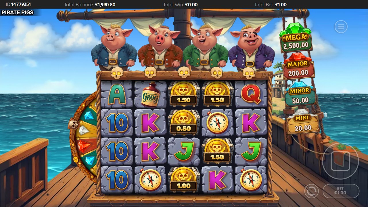 Piggy Plunder skärmbild — bonus
