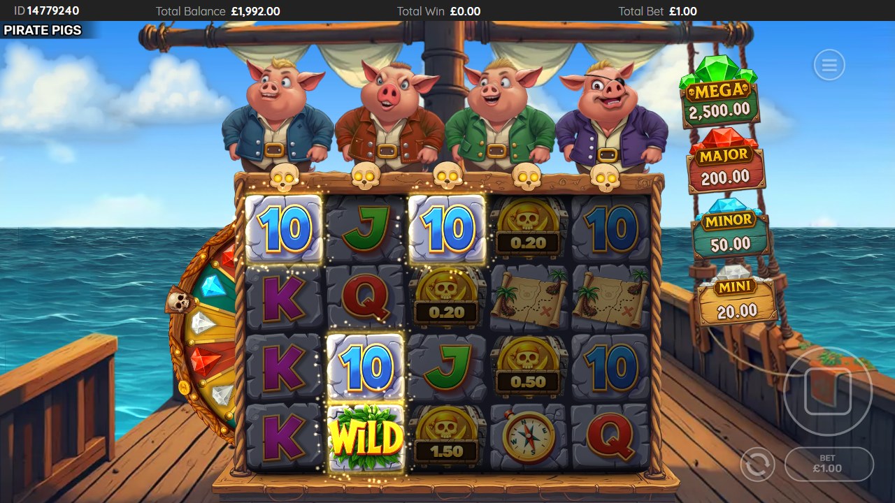 Piggy Plunder skärmbild — free spins
