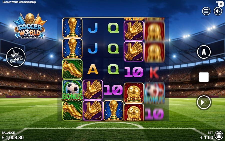 Soccer World Championship skärmbild — spin