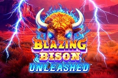 Blazing Bison UNLEASHED — omslag